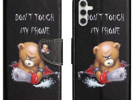 Wonderland Samsung Galaxy A55 flip case - Bear Hot on Sale