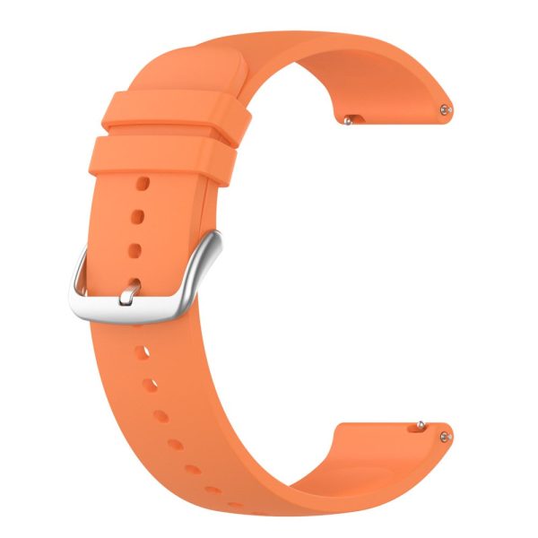 22mm Universal silicone watch strap - Orange For Discount