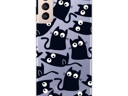 Deco Samsung Galaxy S22 case - Little Cats on Sale