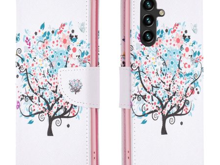 Wonderland Samsung Galaxy A35 flip case - Flower Tree For Discount