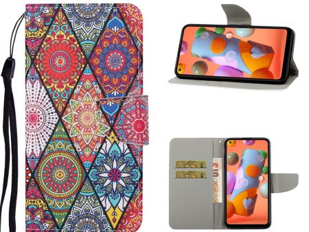 Wonderland Samsung Galaxy A21s flip case - Mandala Supply