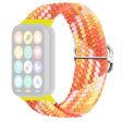 Xiaomi Redmi Watch 4 Braided Band Adjustable Replacement Nylon Watch Strap - Colorful Orange Hot on Sale