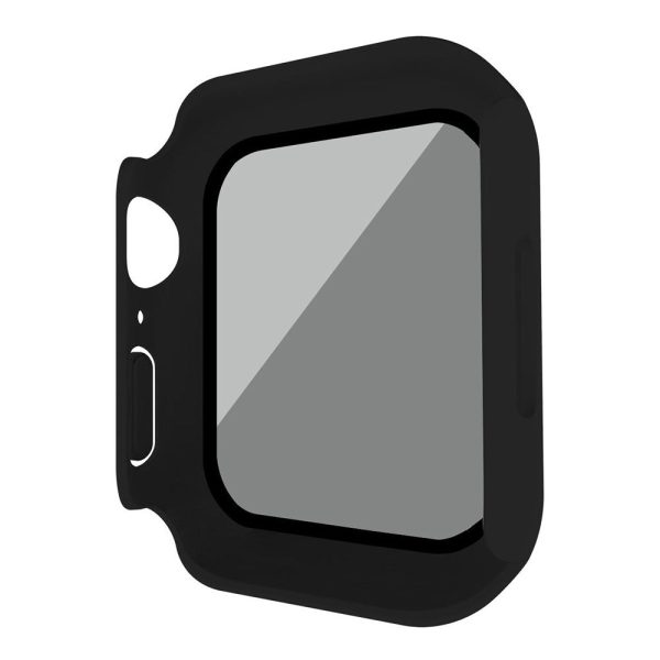 Apple Watch SE 2022 (40mm) cover with tempered glass - Black Cheap