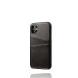 Dual Card case - iPhone 12 Pro Max - Black Discount