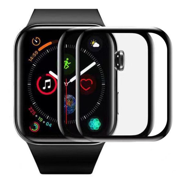 2-Pack Soft Screen Film Apple Watch Series 4   5   6   SE (2022)   SE (2023)   SE 44mm Screen Covering with Installation Tool on Sale