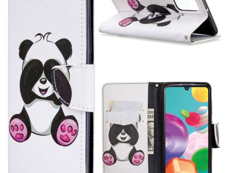 Wonderland Samsung Galaxy A41 flip case - Baby Panda For Sale