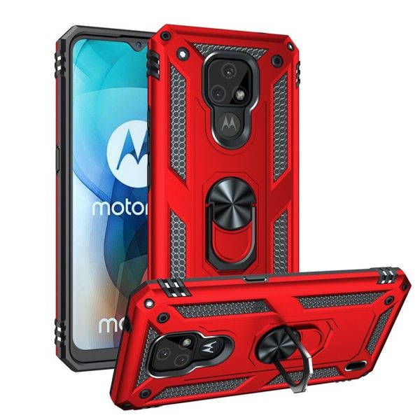 Bofink Combat Motorola Moto E7 case - Red on Sale