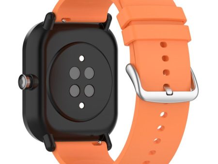 22mm Universal silicone watch strap - Orange For Discount