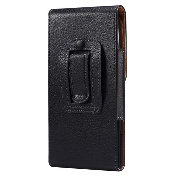 Universal litchi texture leather pouch for smartphone Fashion