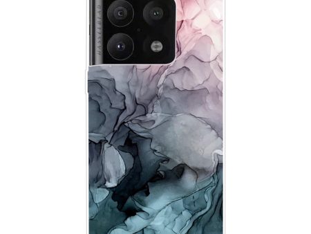 Marble OnePlus 10 Pro case - Rose and Greyish Blue Clouds Online Sale