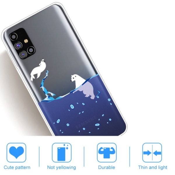 Deco Samsung Galaxy M31s case - Polar Bear For Cheap