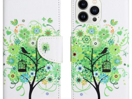 Wonderland iPhone 15 Pro Max flip case - Green Tree Discount