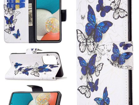 Wonderland Samsung Galaxy A53 5G flip case - Butterflies Cheap