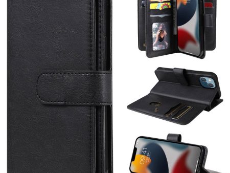 10-slot wallet case for iPhone 14 - Black Online