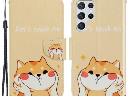 Wonderland Samsung Galaxy S23 Ultra flip case - Shiba Dog Online Hot Sale