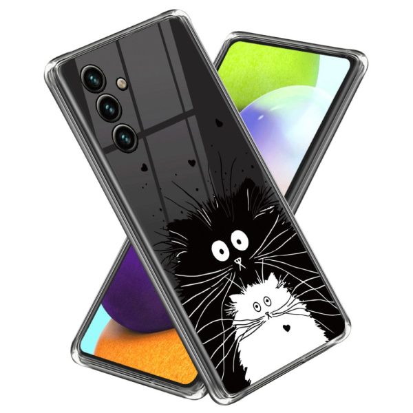 Deco Samsung Galaxy A54 case - Two Cats For Cheap