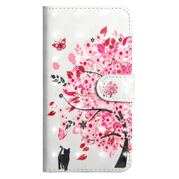 Samsung Galaxy A7 (2018) patterned leather flip case - Flowered Tree Online Hot Sale