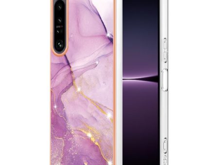 Marble Sony Xperia 1 IV case - Purple   Pink Marble Online Hot Sale