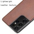 Croco case - Samsung Galaxy S21 Ultra - Brown on Sale