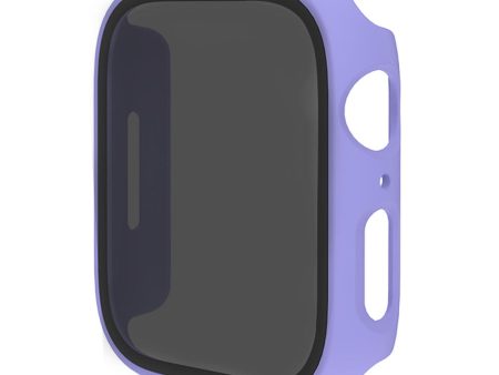 Apple Watch SE 2022 (40mm)   SE   6   5 integrated cover with tempered glass - Purple Hot on Sale