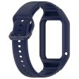 Xiaomi Smart Band 8 Pro Easily Adjustable Watch Strap Flexible Silicone Wrist Band - Navy Blue For Sale