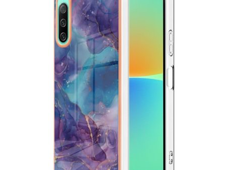 Marble Sony Xperia 10 IV case - Purple Online