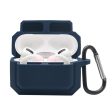 3-in-1 AirPods Pro silicone case with ear tip + carabiner - Midnight Blue Online Sale