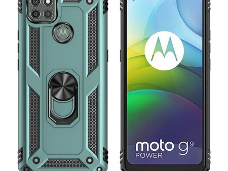 Bofink Combat Motorola Moto G9 Power case - Green For Sale