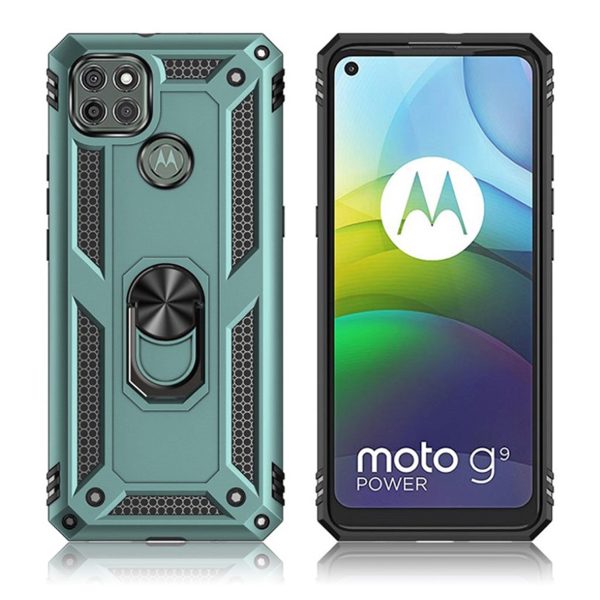 Bofink Combat Motorola Moto G9 Power case - Green For Sale