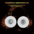 JBL Tune 600BT leather ear pad cushion - White Fashion