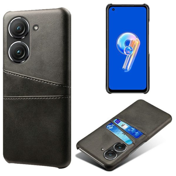 Dual Card case - ASUS Zenfone 9 - Black For Discount