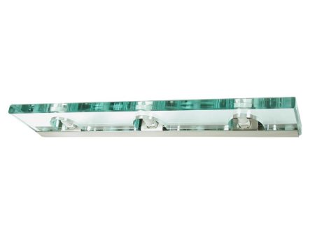 Jasmine - Triple Glass Shelf Mirror Light Fashion