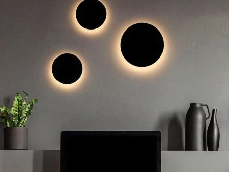 Architectural Shadow LED Wall Light Indoor or Outdoor in Black or White Online Sale