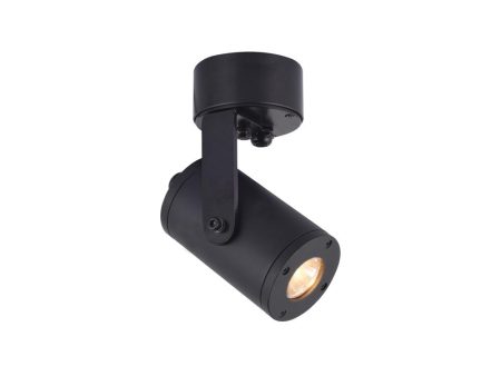 Bullet LED Spotlight Small 5w in Black Eurotech - BBA04 Sale